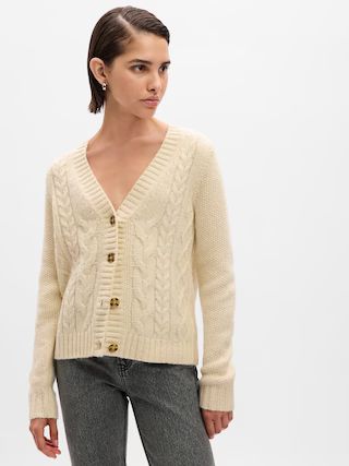 Cable-Knit Cardigan | Gap (US)