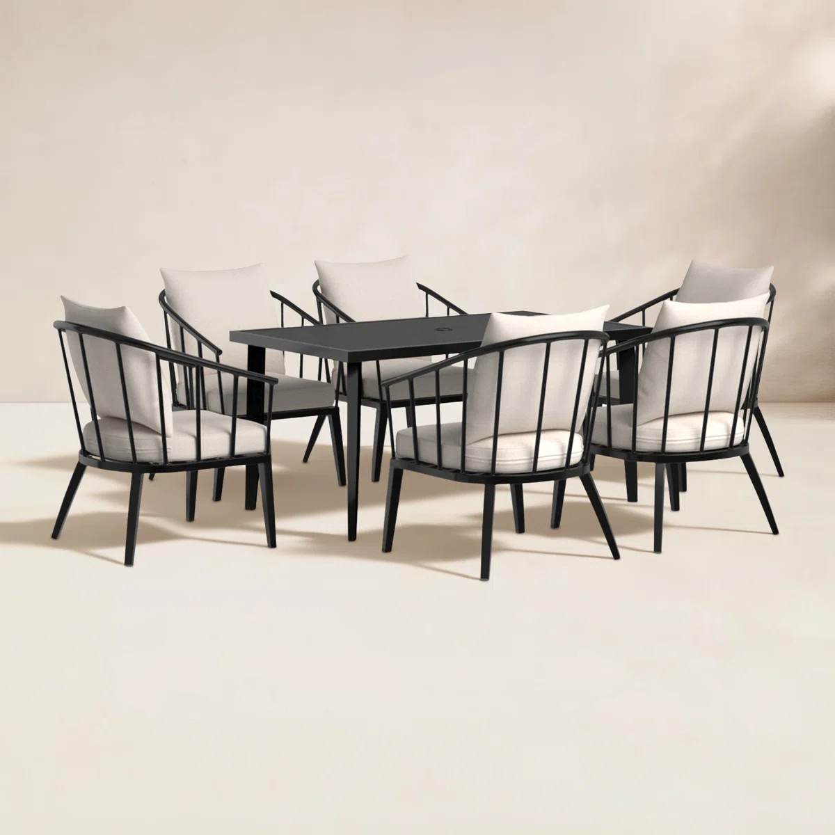 Birch Lane\u2122 Serena 6-Person Outdoor Dining Set - Wayfair Canada | Wayfair North America