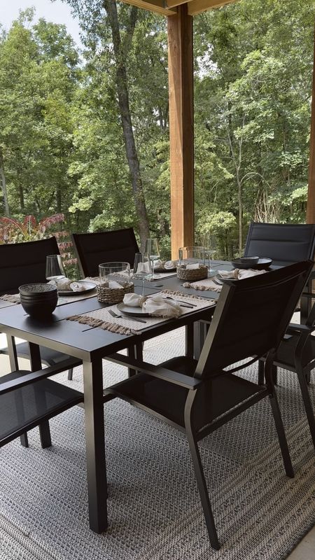 Ummmm…. This Walmart patio dining set is under $400!!!!! it’s SO comfortable and the chairs are wide and roomy. The rug is on sale for under $80

#walmart #walmarthome #homefinds #patiofurniture #outdoordining #diningtable 

#LTKSaleAlert #LTKSeasonal #LTKHome