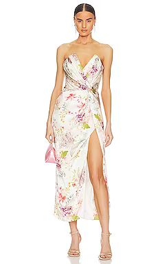 Katie May Come On Home Dress in Neutral Garden from Revolve.com | Revolve Clothing (Global)