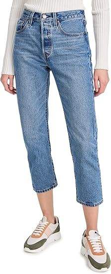 Levi's Women's Premium 501 Crop Jeans | Amazon (US)