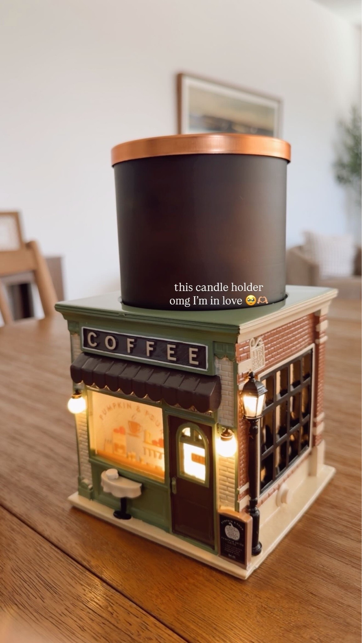 B&BW coffee/bookstore candle holder 🍂

#LTKSeasonal #LTKHome