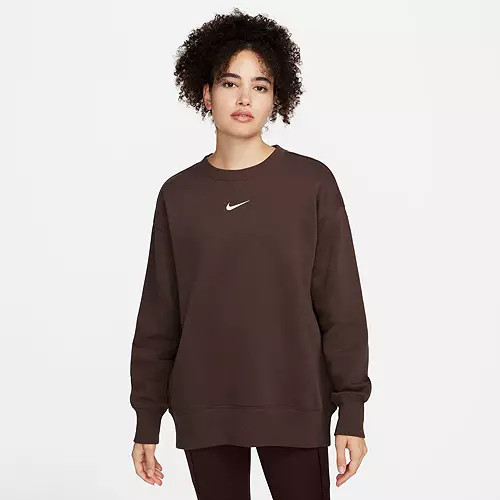 Nike Sportswear Women's Phoenix Fleece Oversized Crewneck Sweatshirt | Dick's Sporting Goods