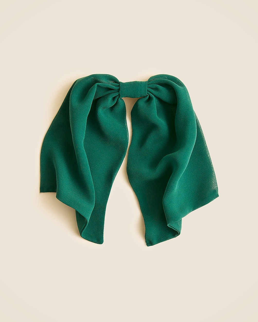 Chiffon bow clip | J. Crew US