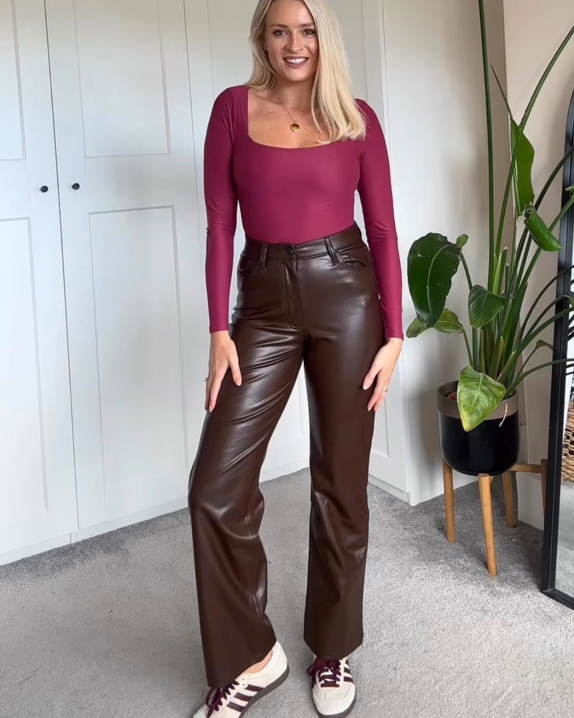 Save 30% with code AFHELENA. Abercrombie leather trousers and bodysuits >>>