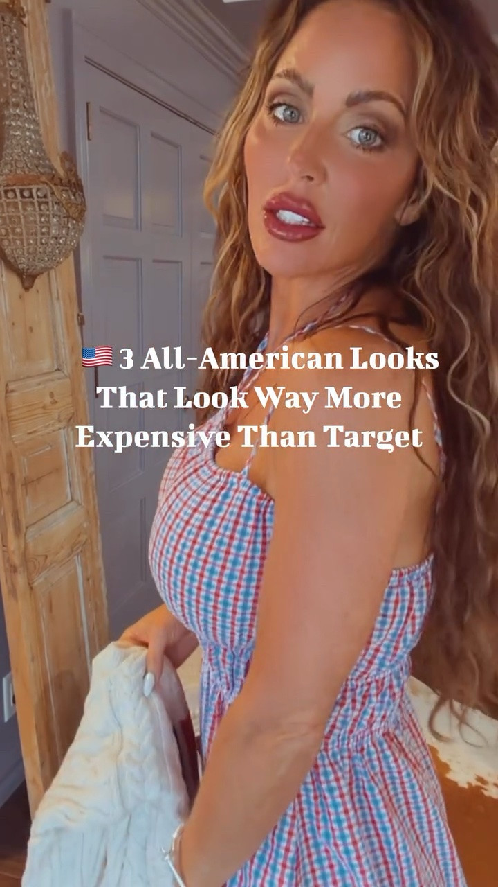 There’s just something about an all-American summer. 🇺🇸 From backyard cookouts and lake days to fireworks and family gatherings, these three Target looks are classic, comfortable, and easy to recreate.
My favorite summer style tip? Stick with timeless pieces in red, white, blue, denim, and crisp neutrals. They never go out of style and can be mixed and matched all season long.
Which look is your favorite: 1, 2, or 3? ❤️🤍💙