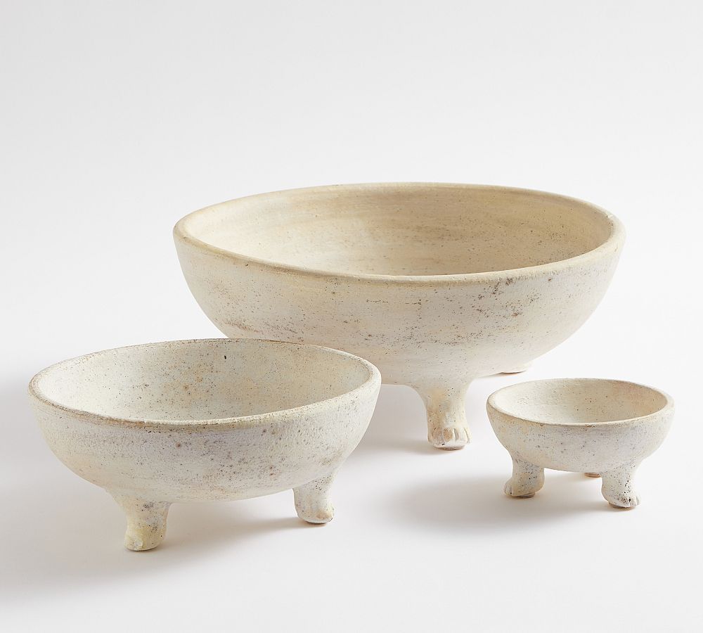 Artisan Rustic Handcrafted Ceramic Bowls | Pottery Barn (US)