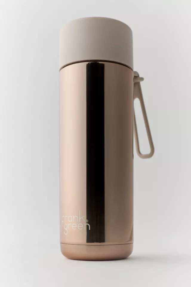 frank green Chrome Ceramic 20 oz Water Bottle in Chrome Moon Dust at Urban Outfitters | Urban Outfitters (US and RoW)