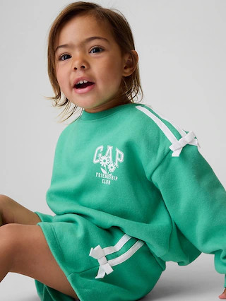 Baby & Toddler VintageSoft Bow Logo Sweat Set | Gap (US)