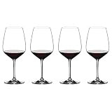 Riedel Extreme Cabernet Wine Glasses, Set of 4, Clear | Amazon (US)