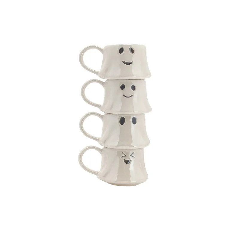 WAY TO CELEBRATE HALLOWEEN GHOST ESPRESSO MUG STACK | Walmart (US)