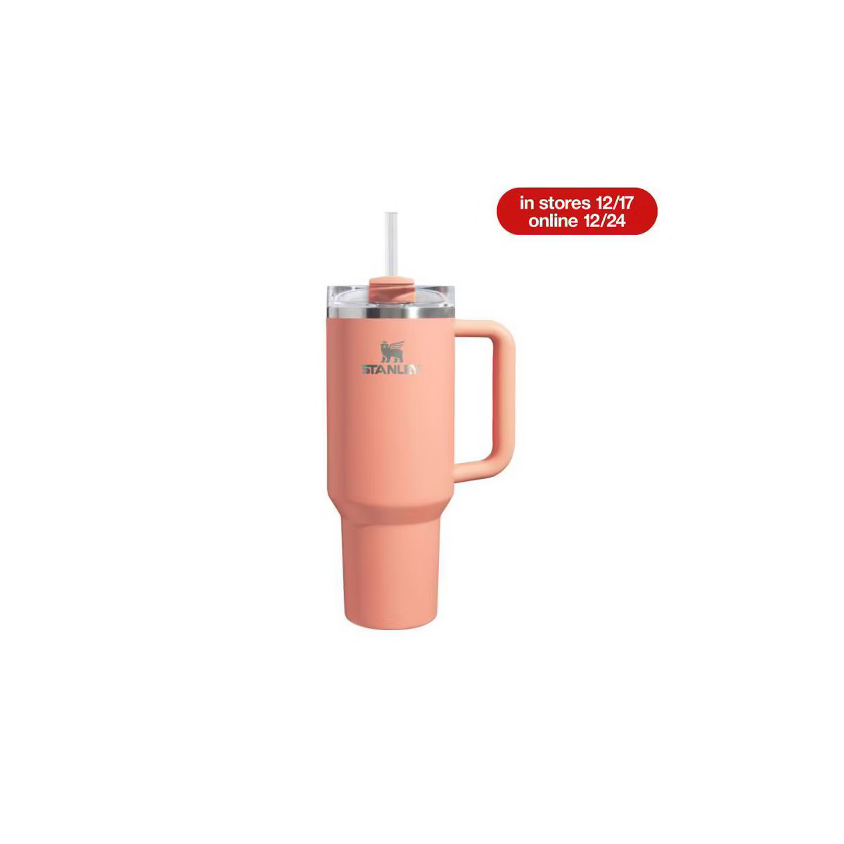 Stanley 40 oz Stainless Steel H2.0 Flowstate Quencher Tumbler (in stores 12/17 & online 12/24) | Target