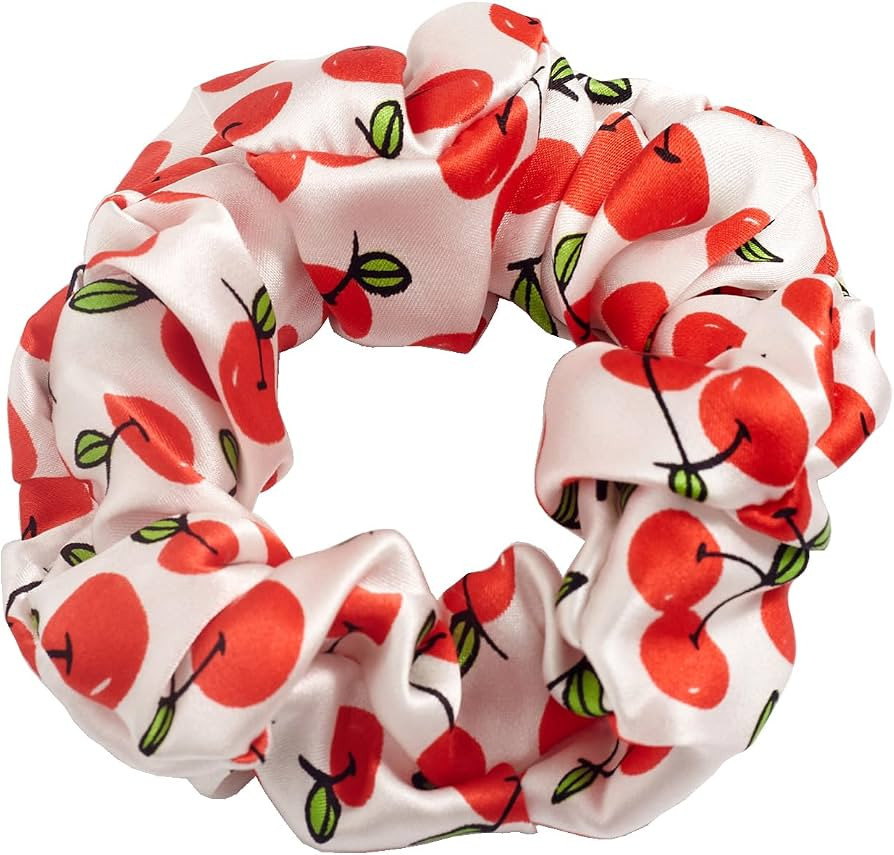SALE 100% Pure Mulberry Silk Hair Scrunchies16 Momme silk scrunchies 100% Silk Hair Scrunchies Si... | Amazon (US)