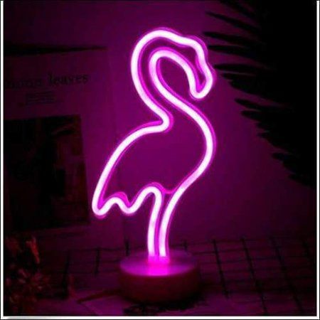 Pink Flamingo Neon Night Light | Walmart (US)