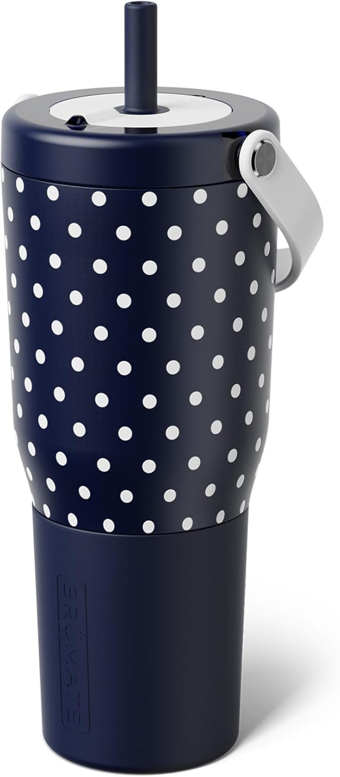 BrüMate Resa 35oz 100% Leakproof Tumbler w/Handle & Straw | Flexible SoftSip Straw | Silicone Sl... | Amazon (US)