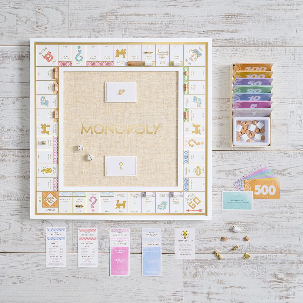 Monopoly Bianco Edition | Pottery Barn Teen