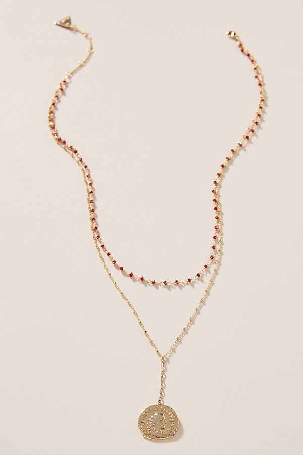 Layered Charm Necklace | Anthropologie (US)