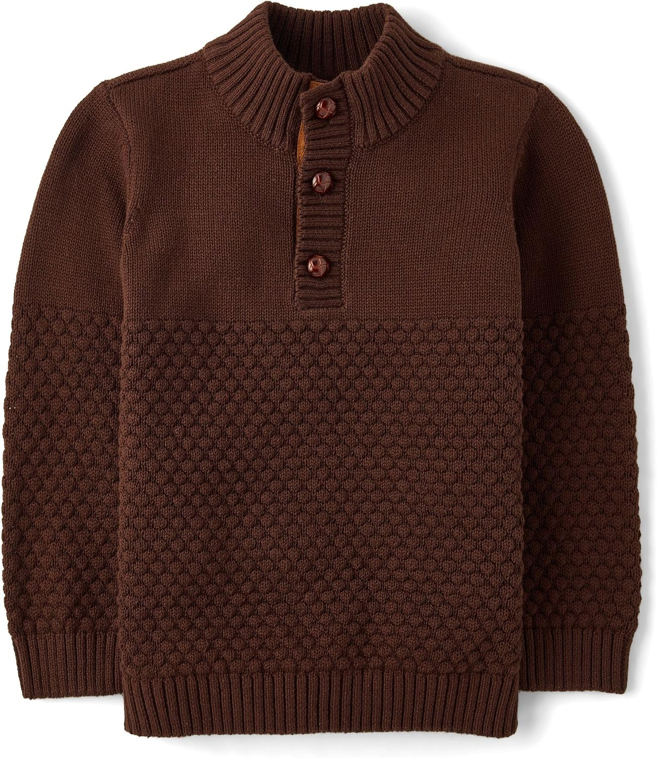 Gymboree Boys' and Toddler Long Sleeve Mock Neck Sweater | Amazon (US)