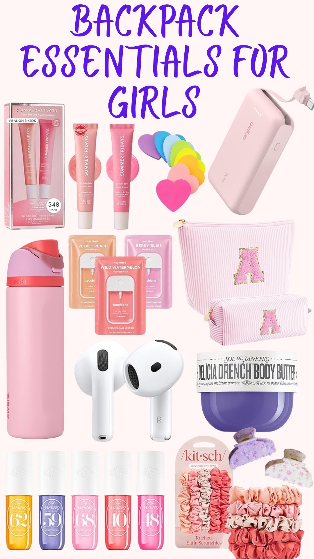 Backpack essentials for girls

#LTKKids