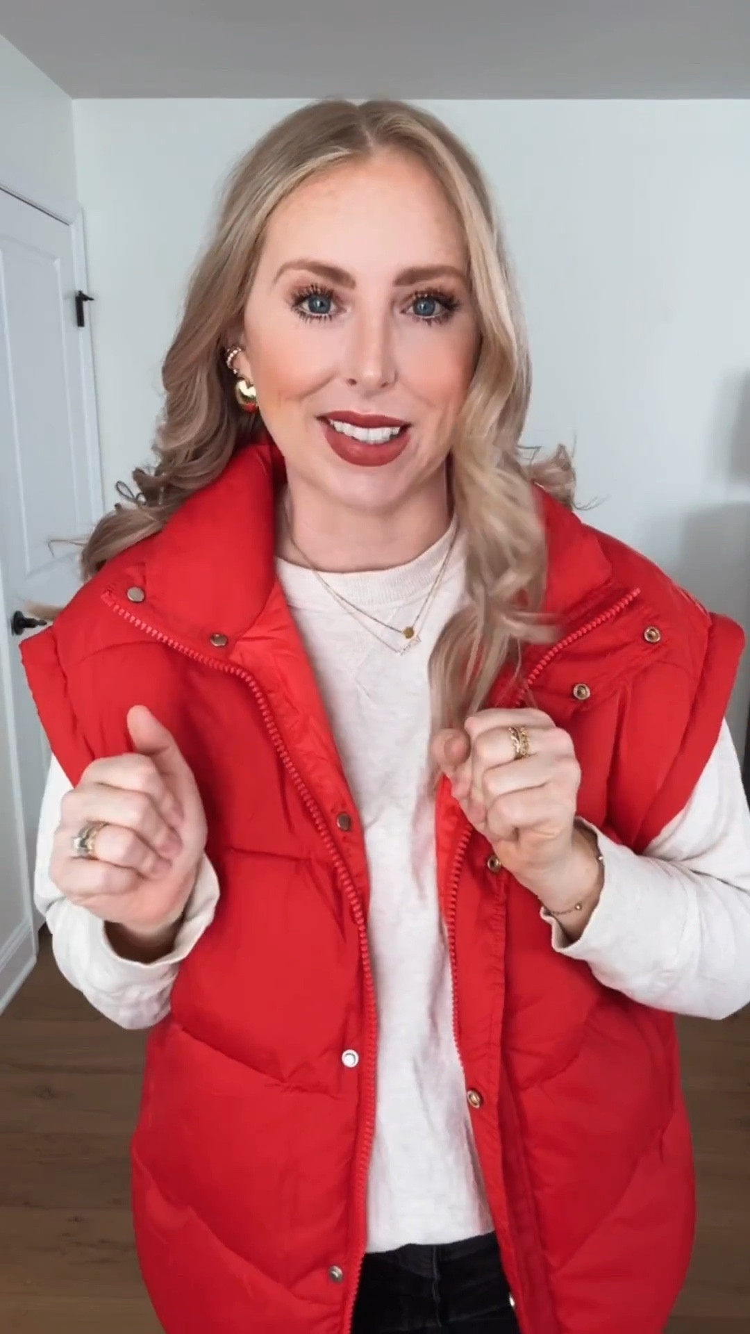 Outfit of the day, ootd, Amazon fashion, Amazon find, red puffer vest, black barrel jeans 

Medium 

#LTKFindsUnder50 #LTKWatchNow #LTKSaleAlert