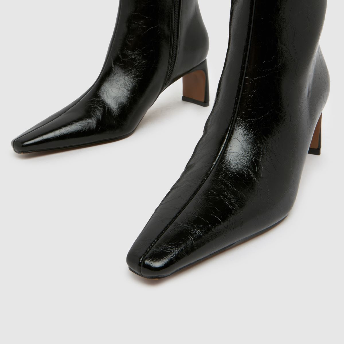 Womens Black schuh Bethal Set Back Heel Boots | schuh | Schuh