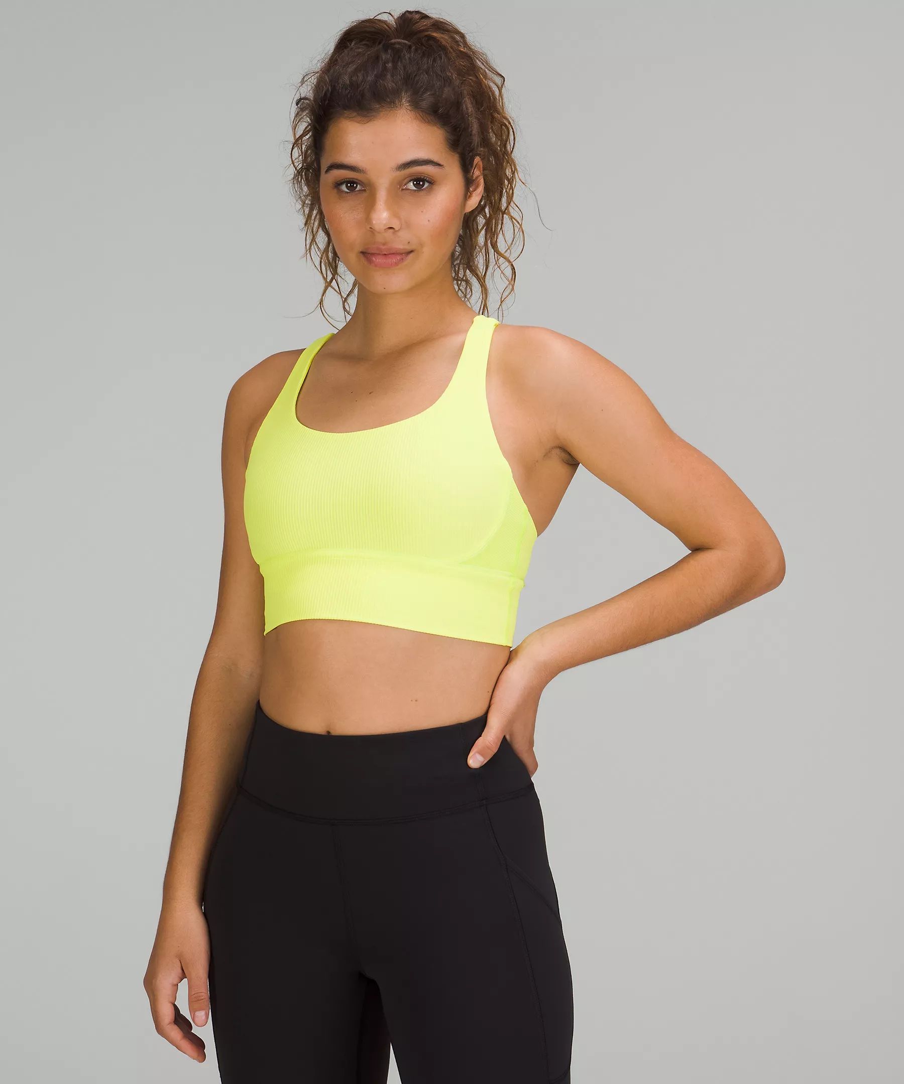 lululemon Energy Longline Ribbed Bra Luxtreme | Lululemon (US)