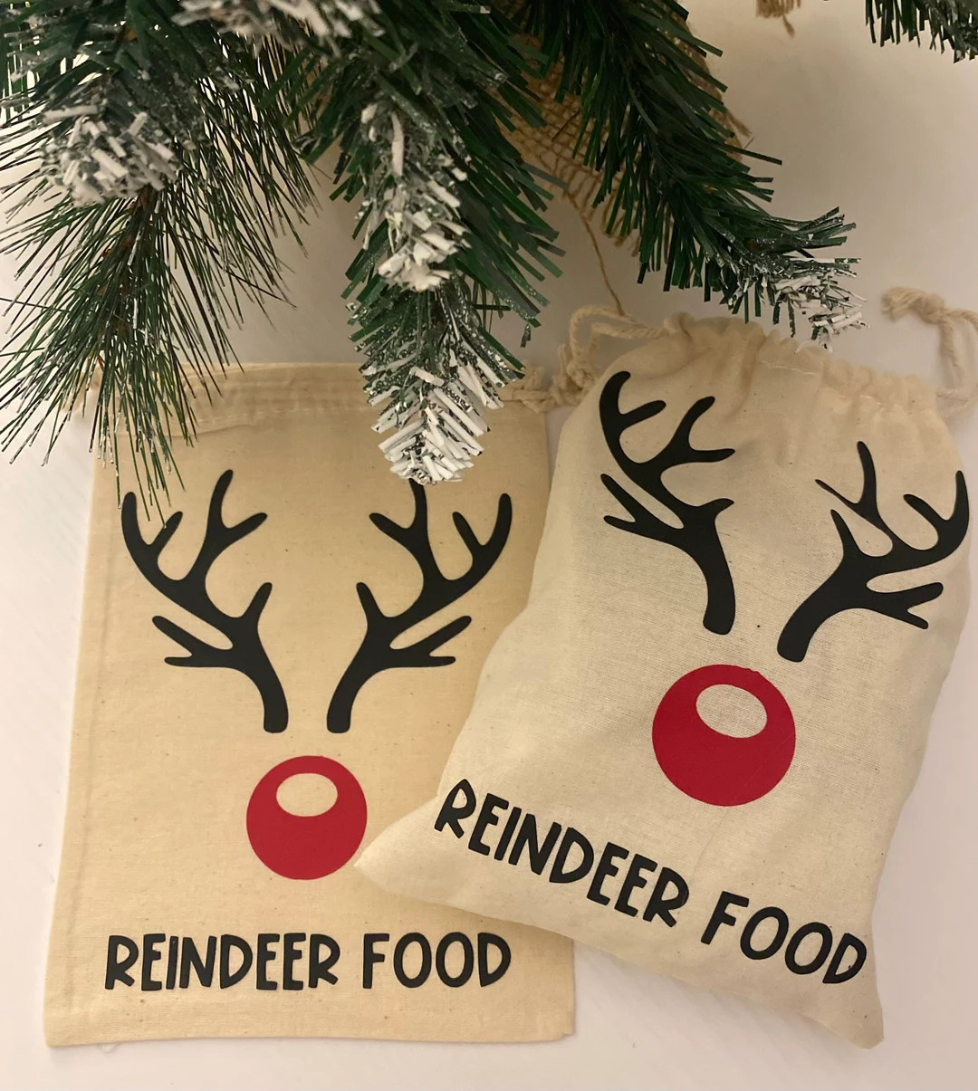 Holiday Reindeer Food Bag Reindeer Food Bag Holiday Reindeer - Etsy | Etsy (US)