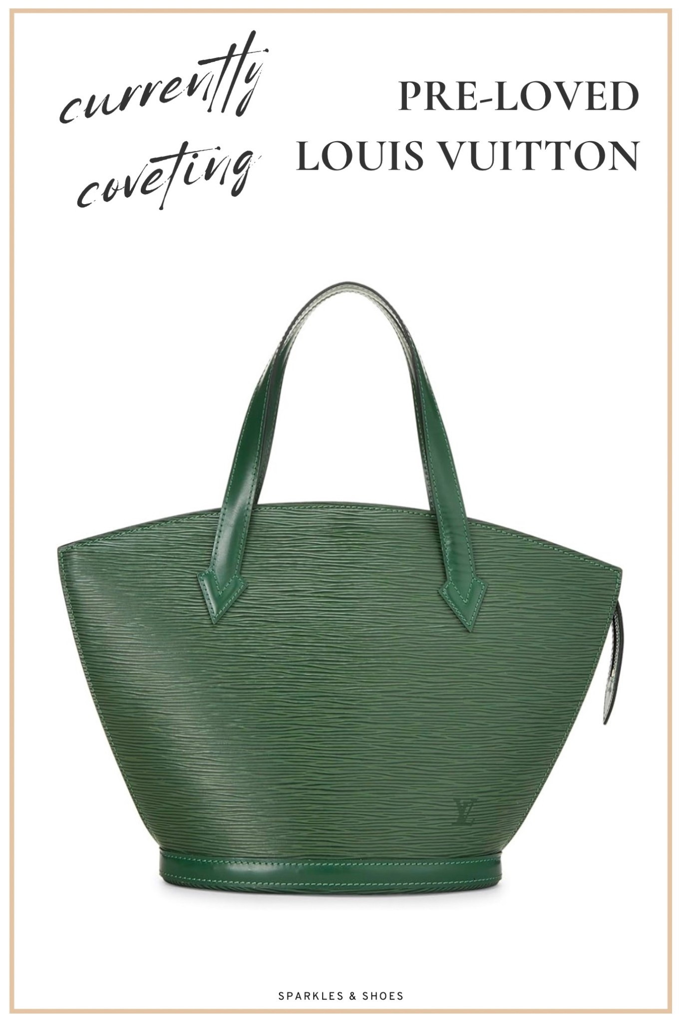 Louis Vuitton
Pre-loved Borneo Green Epi St Jacques PM, Green