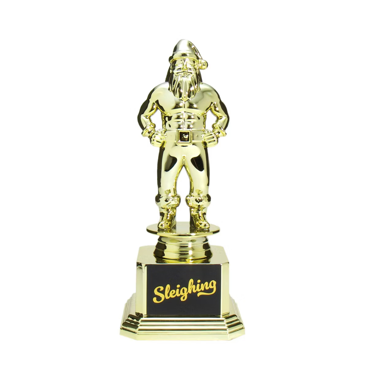 Paper Riot Co. 'Sleighing' Gold Handsome Santa Trophy | Target
