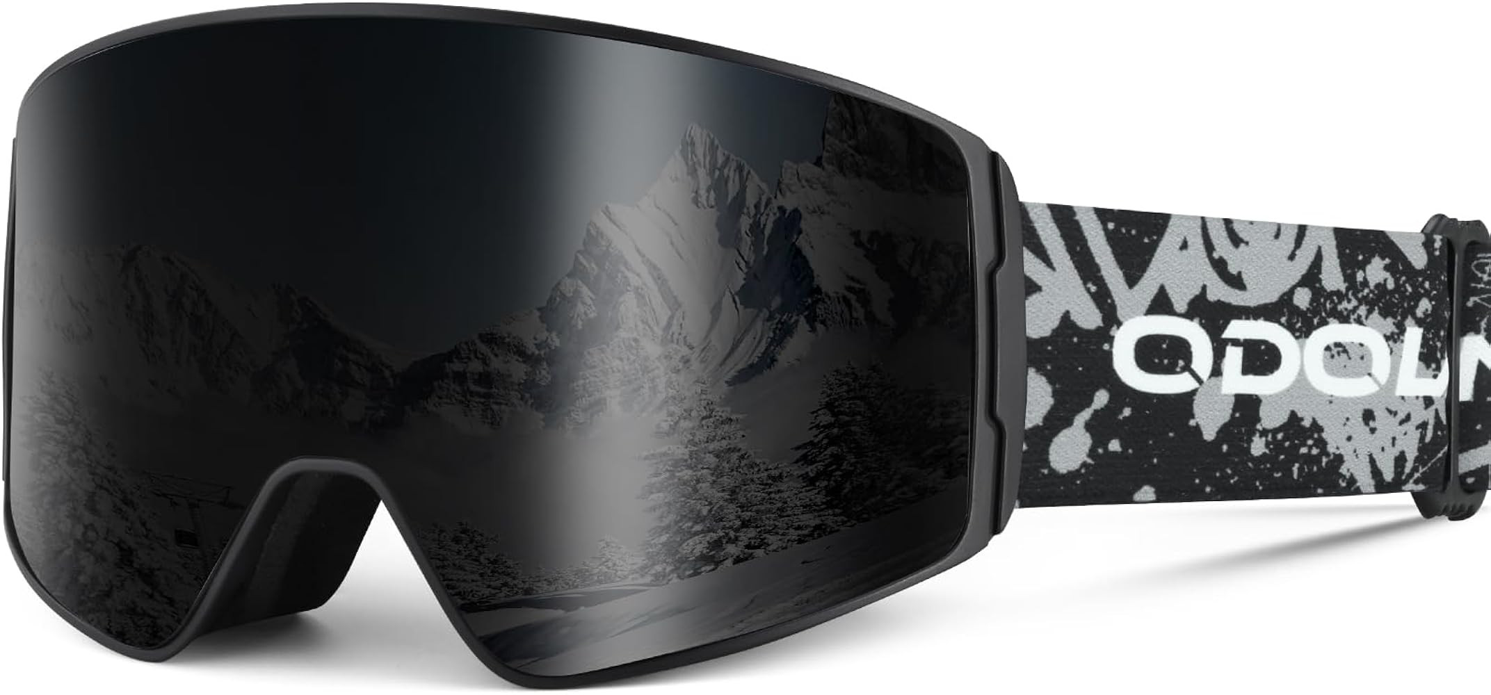 Odoland Kids Ski Snowboard Goggles, Anti-Fog OTG Cylindrical Snow Goggles for Youth Boys & Girls ... | Amazon (US)