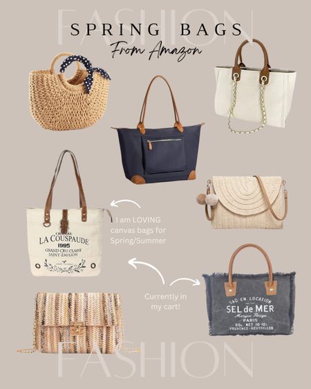 Spring handbags, totes, and clutches from Amazon! Cute and trendy and under $50 🍋


#springhandbags #springfashion #amazonspring #springcloset #springlooks #totes #handbags #purses

#LTKfindsunder50 #LTKSeasonal #LTKstyletip