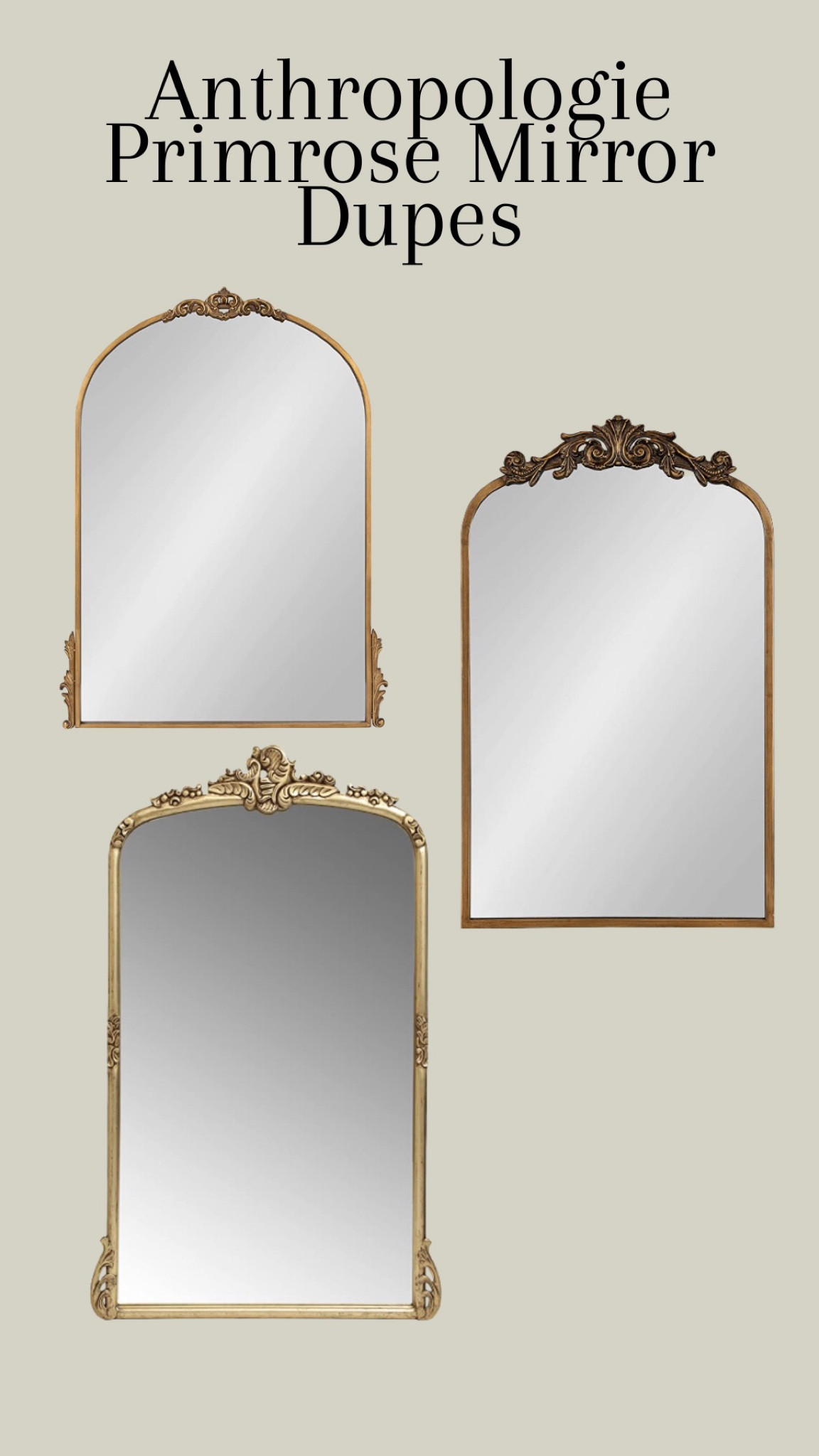 Anthropologie Primrose Mirror Dupe

#LTKhome #LTKFind #LTKstyletip