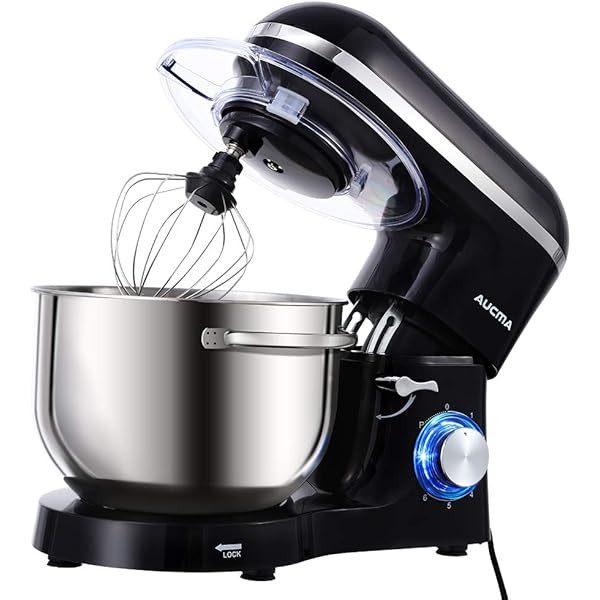 Stand Mixer, CUSIMAX Dough Mixer Tilt-Head Electric Mixer with 5-Quart Stainless Steel Bowl, Dough H | Amazon (US)