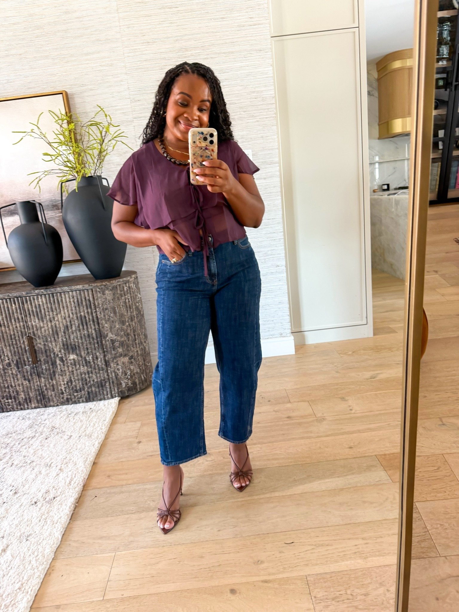 Old navy 50% off sale! 🤩 My jeans are $27.50 right now!

#LTKootd #LTKSaleAlert #LTKMidsize