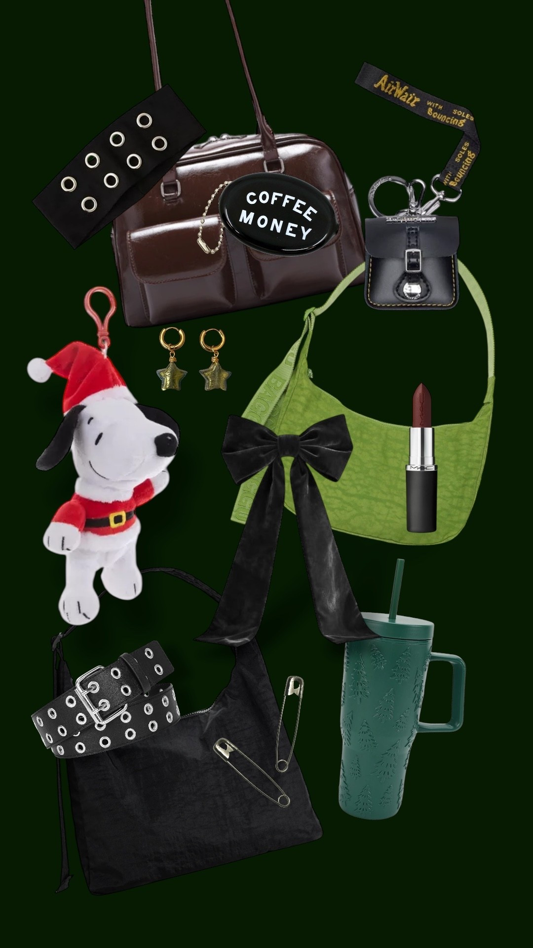 December Accessories ❤️ Snoopy Bag Charm is from Hobby Lobby 

#LTKGiftGuide #LTKHoliday #LTKootd
