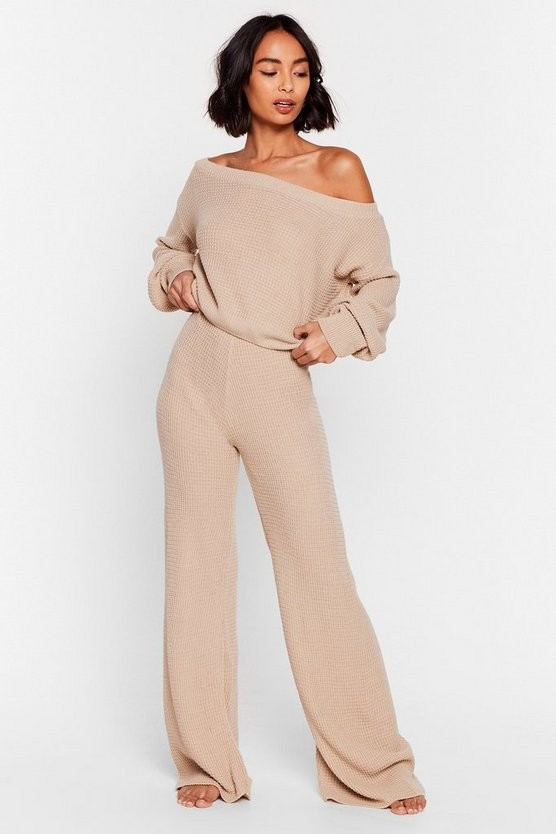 Leave the Rest to Us Wide-Leg Pants Lounge Set | NastyGal (US & CA)