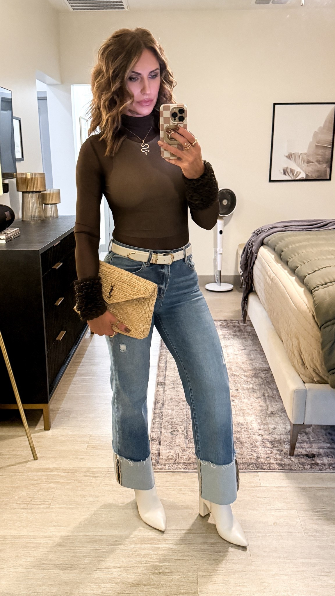 Jeans have stretch so I sized down.  All other items fit TTS 

#LTKSaleAlert #LTKOver40 #LTKootd