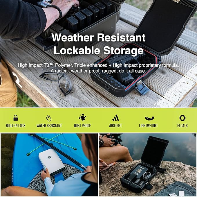 VAULTEK LifePod Secure Waterproof Travel Case Rugged Electronic Lock Box Travel Organizer Portabl... | Amazon (US)