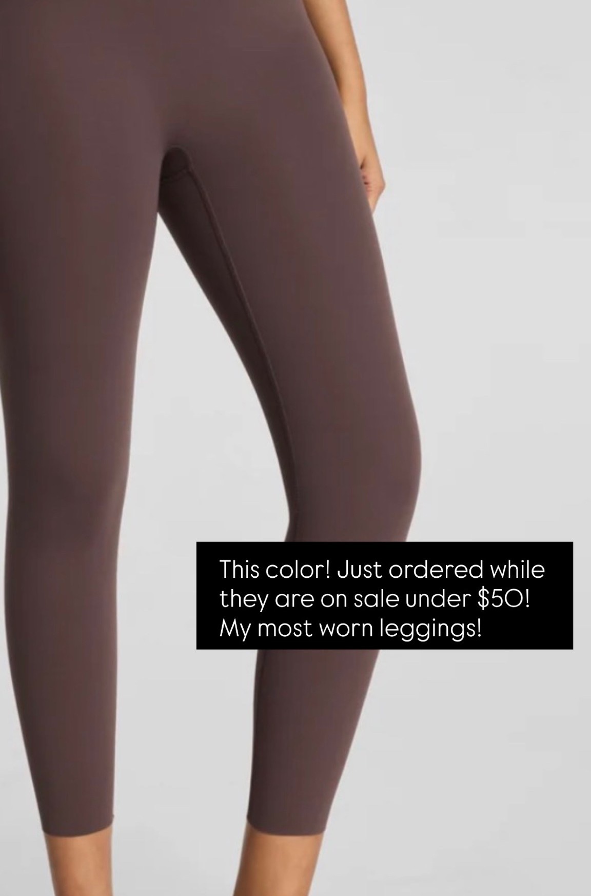 On sale now   My most worn leggings