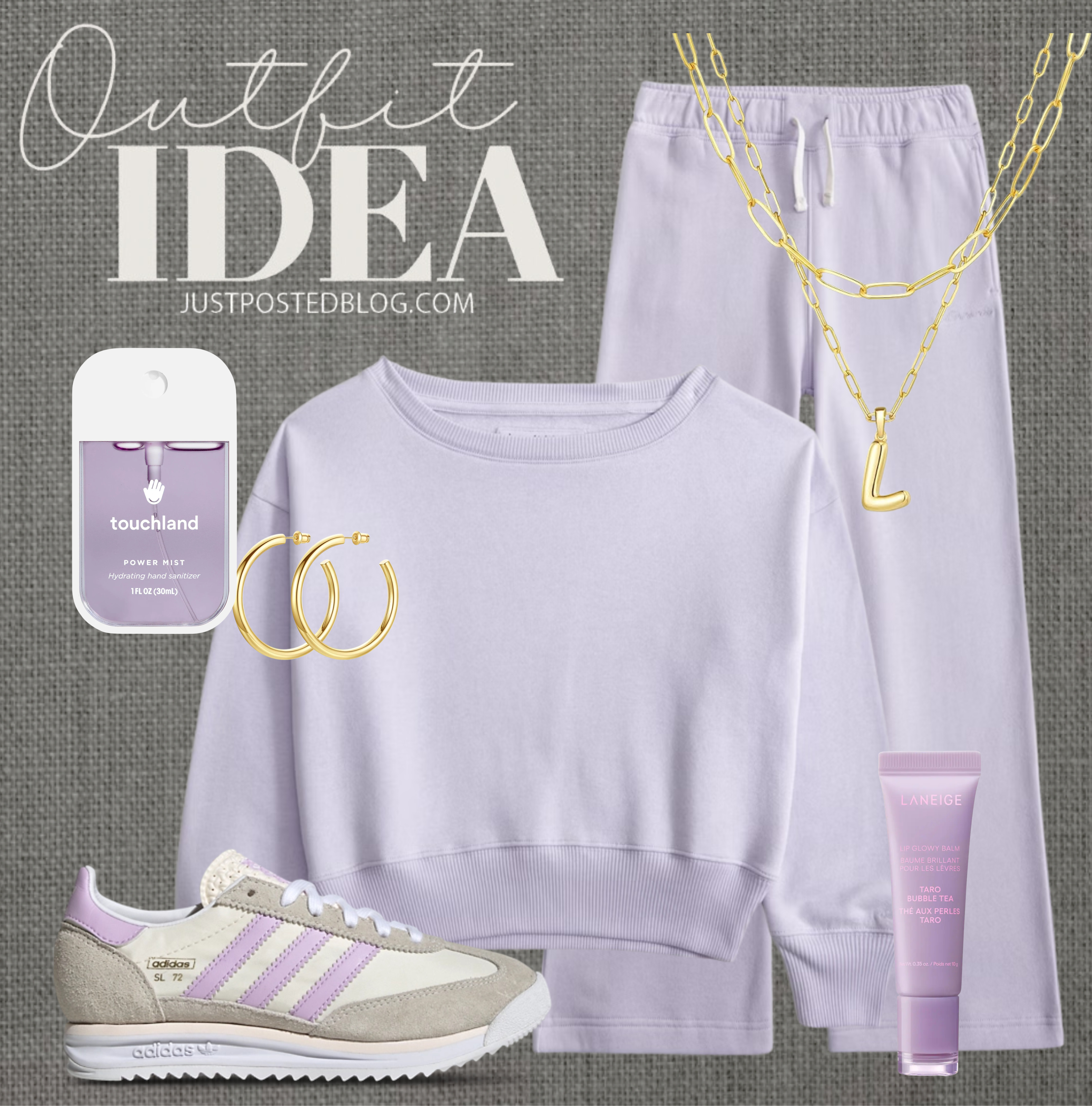 Cute and comfy purple outfit for tweens and teens! 

 