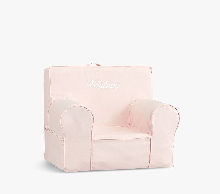 My First Anywhere Chair®, Blush Twill | Pottery Barn Kids