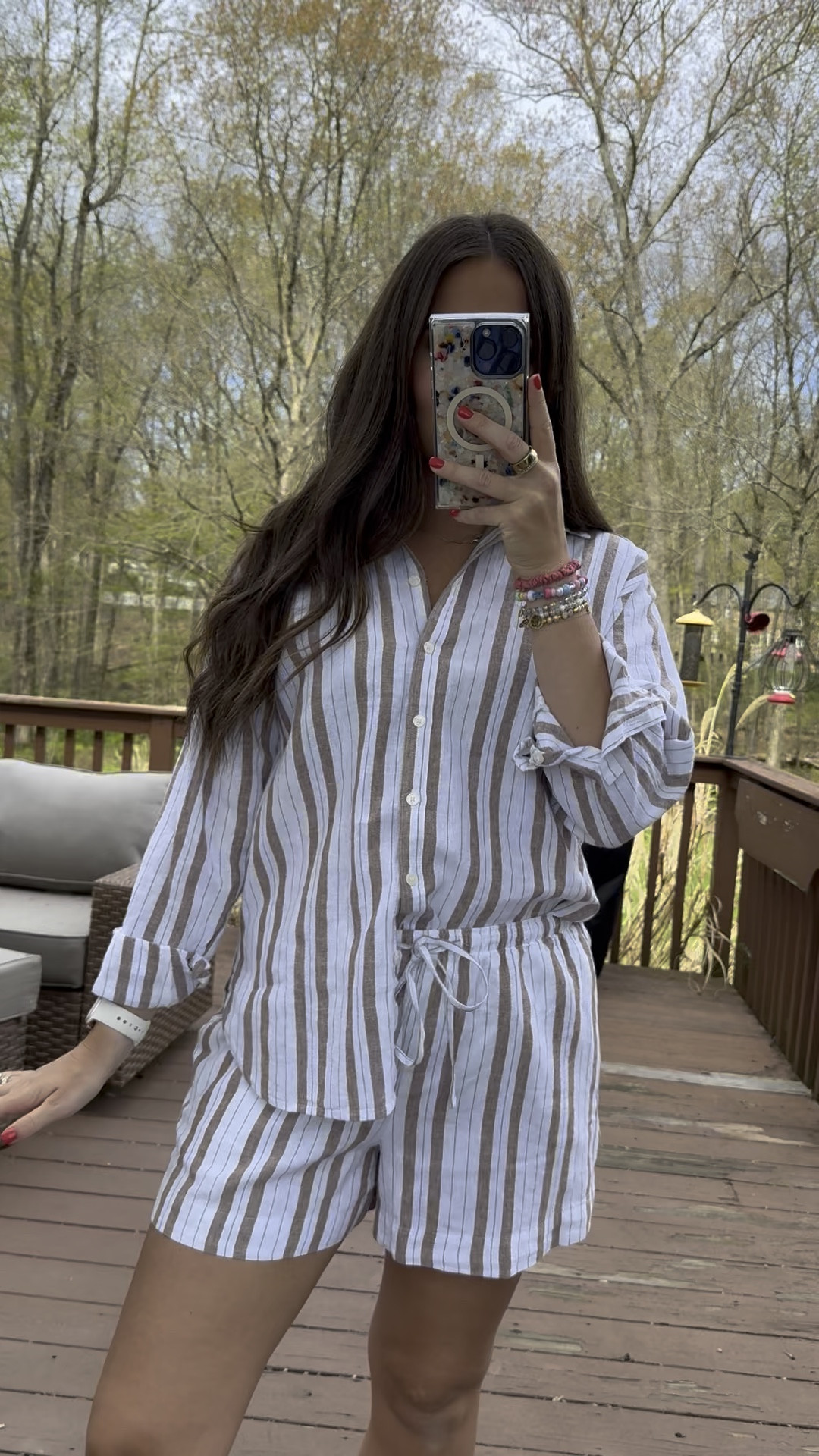 I’ll be wearing the heck out of this set this spring & summer!!!
Size XS in top (could’ve done small)
Size medium in shorts 

#LTKootd #LTKSaleAlert #LTKmomlife