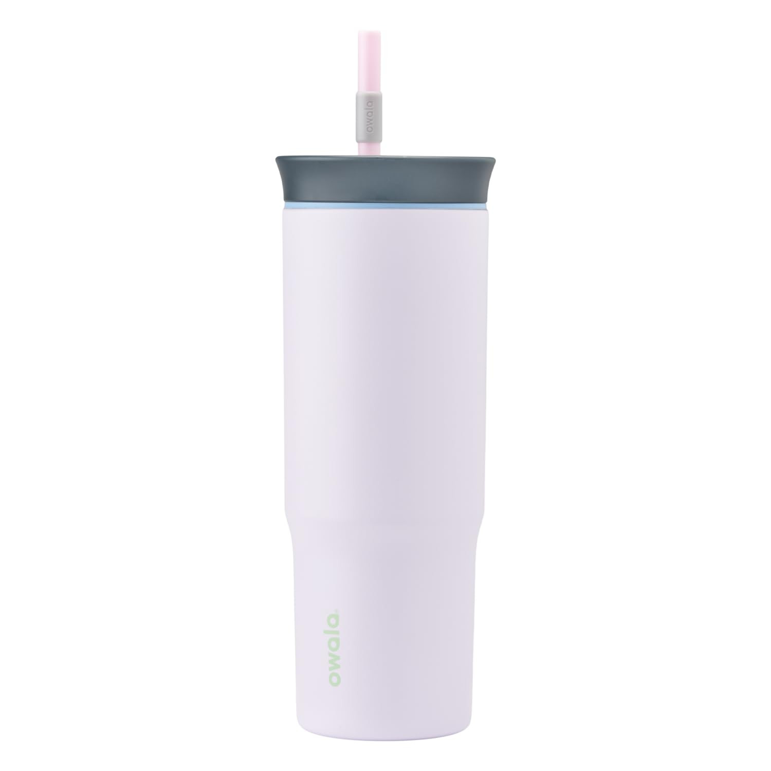 Owala Stainless Steel Triple Layer Insulated Travel Tumbler with Spill Resistant Lid and Straw, B... | Amazon (US)