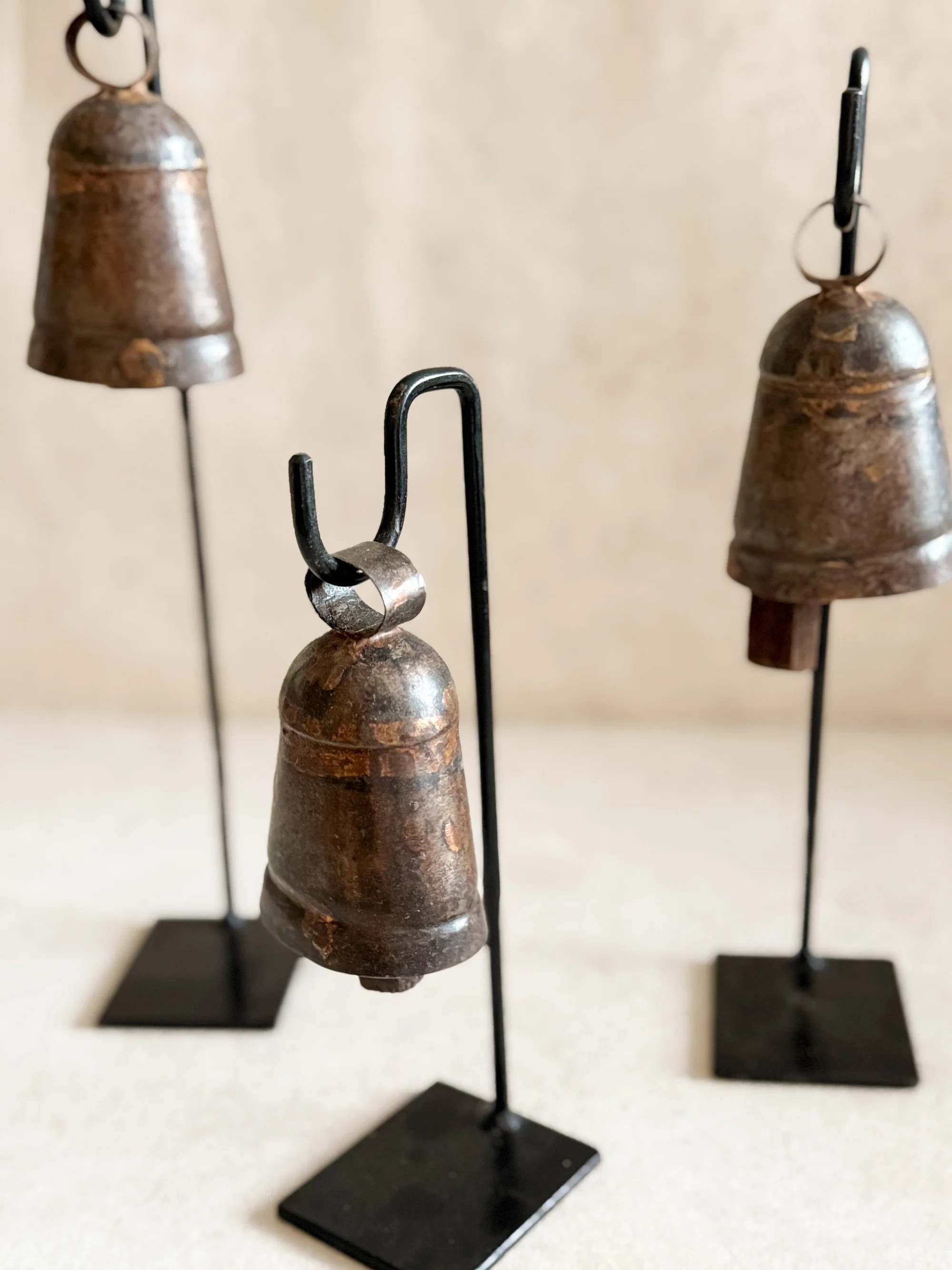 Vintage Rakesh Bells & Stands | Cottage and Key