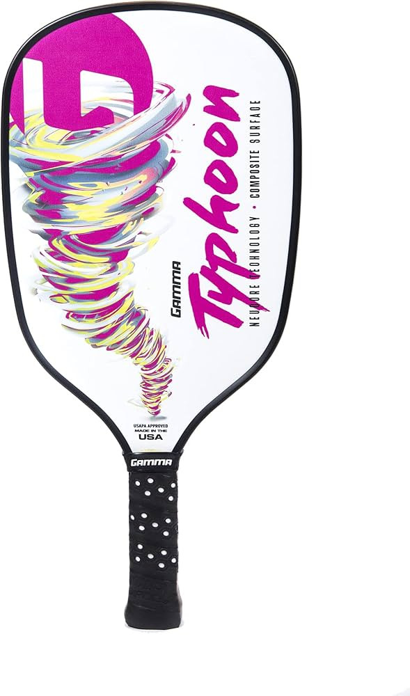GAMMA Sports Typhoon NeuCore Pickleball Paddle, Composite Fiberglass Surface and Honeycomb Grip, ... | Amazon (US)