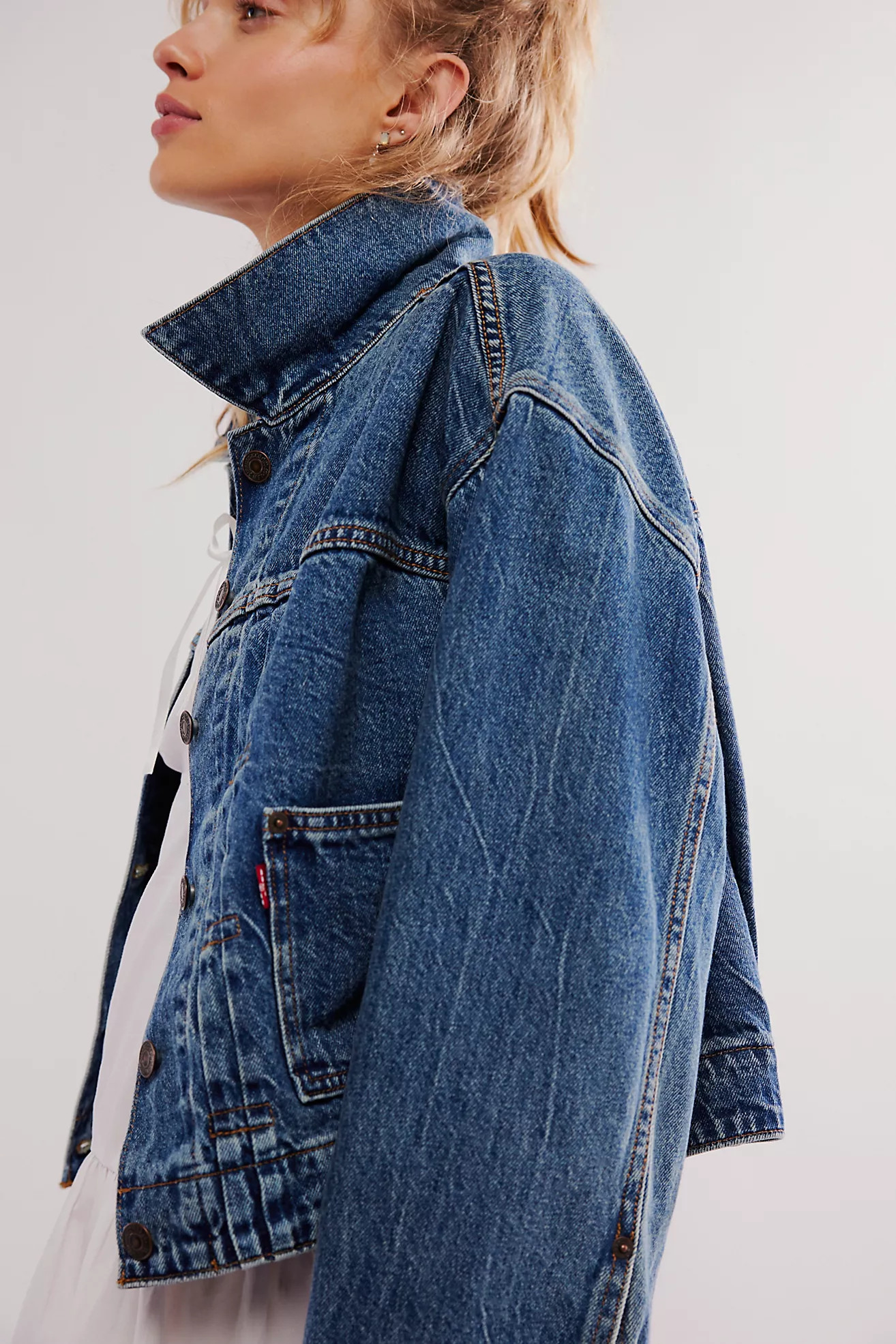 Levi's 90s Tailored Trucker Jacket | Free People (Global - UK&FR Excluded)