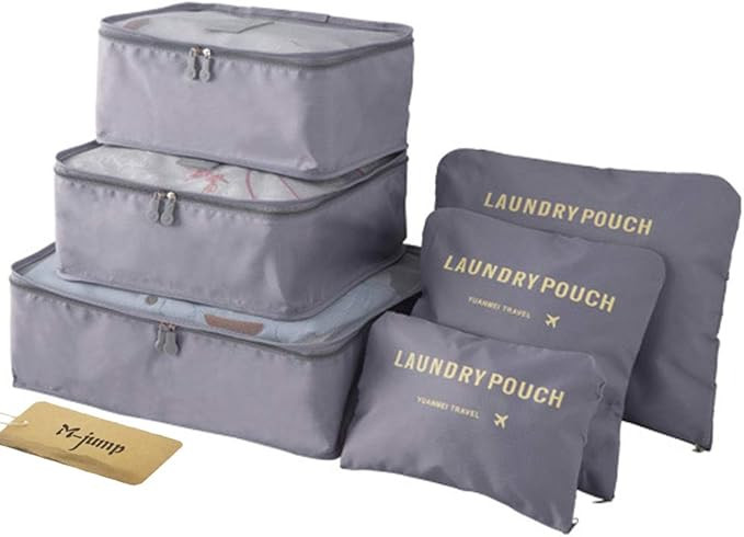 M-jump 6 Set Travel Storage Bags Multi-functional Clothing Sorting Packages, Travel Packing Compr... | Amazon (US)