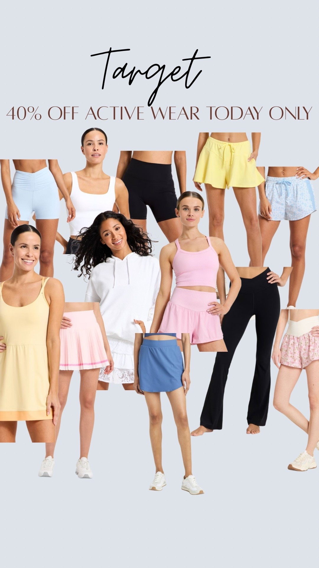 Target Active Wear 40% Off Today


Affordable women’s fashion. Trending women’s active wear on sale.

#LTKSeasonal #LTKSaleAlert #LTKfitnessgoals