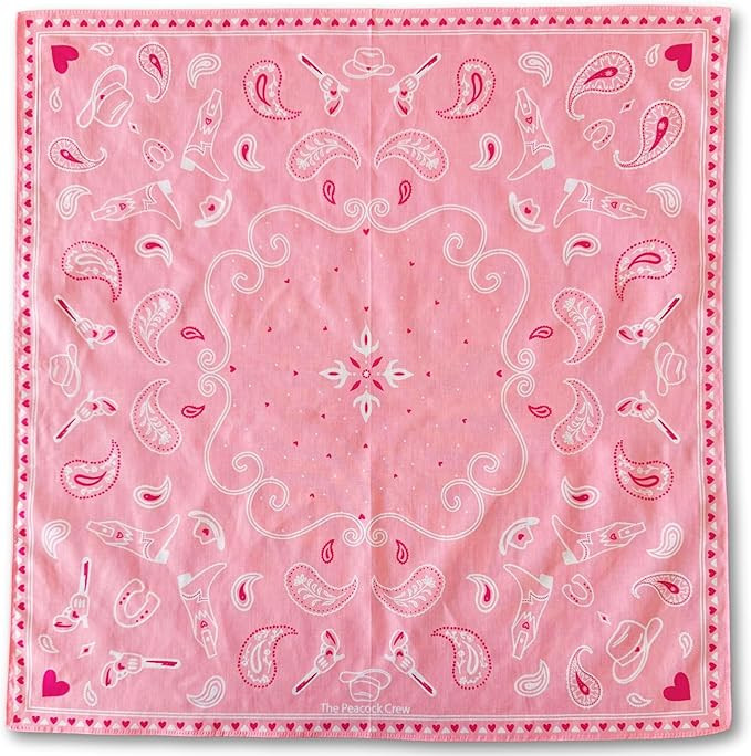 Bandanas in Premium Soft Cotton for Men Women Kid Bandana Paisley Scarf Neckerchief Bulk or Singl... | Amazon (US)