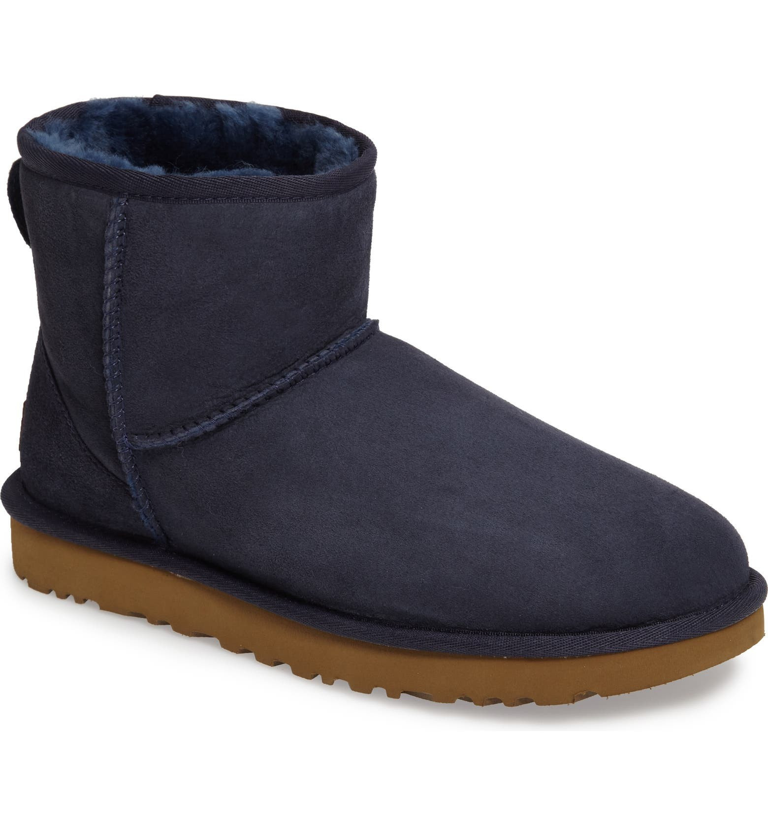 Classic Mini II Genuine Shearling Lined Boot | Nordstrom